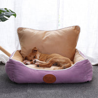 HKM-328275 Removable and Washable Cat and Dog Litter Mat with Durable Cloth and High-Stretch Cotton Filling