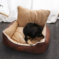 HKM-328275 Removable and Washable Cat and Dog Litter Mat with Durable Cloth and High-Stretch Cotton Filling
