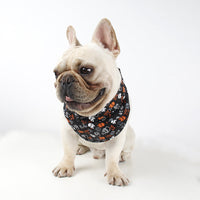 HKM-328339 Christmas Triangle Scarf Dog Bib for Medium and Large Dogs – Soft Canvas Saliva Towel