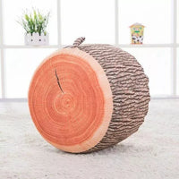HKM-328467 Creative Cartoon Fruit Inflatable Stool with Thick Flannel Fabric and PVC Liner for Fun Decor and Gifts