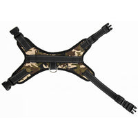 HKM-328467 Nylon Dog Collar for Medium and Large Breeds - Black, Red, Camouflage, Leopard Print Options