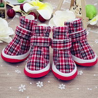 HKM-328467 Stylish and Breathable Pet Sports Shoes for Dogs - Anti-Slip Design in Pink, Red, Blue