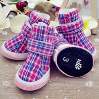 HKM-328467 Stylish and Breathable Pet Sports Shoes for Dogs - Anti-Slip Design in Pink, Red, Blue