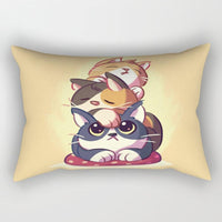 HKM-328531 Super Soft Printed Cushion Cover, Brushed Cloth and Imitation Linen, 30x50cm Pillowcase