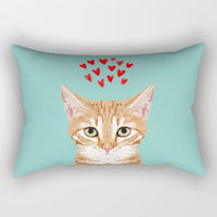 HKM-328531 Super Soft Printed Cushion Cover, Brushed Cloth and Imitation Linen, 30x50cm Pillowcase