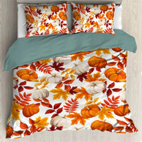 HKM-328787 Three-Piece 3D Digital Printed Bed Sheet Set for 2.2 m Beds with Duvet Cover and Pillowcases