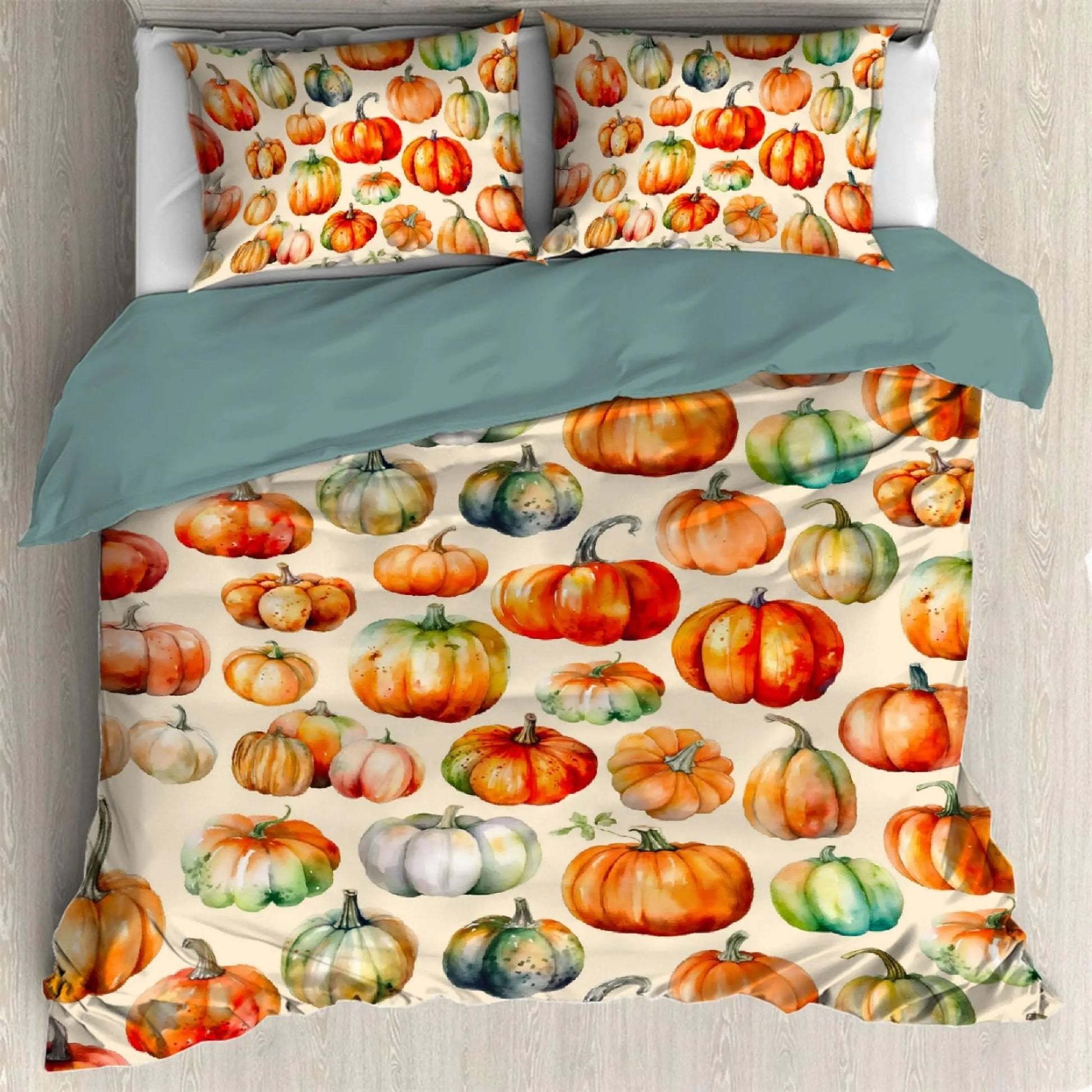 HKM-328787 Three-Piece 3D Digital Printed Bed Sheet Set for 2.2 m Beds with Duvet Cover and Pillowcases
