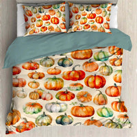 HKM-328787 Three-Piece 3D Digital Printed Bed Sheet Set for 2.2 m Beds with Duvet Cover and Pillowcases
