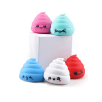 HKM-329427 Mini Poop Squeeze Stress Relief Fidget Toy Set for Kids Ages 2-4