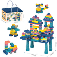 HKM-329619 Colorful Building Block Set for Creative Assembly and Educational Play - Various Modeling Options for Kids
