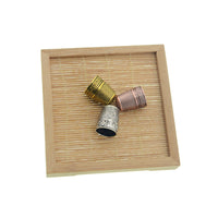 HKM-329619 Three-Color Pure Copper Thimble Cap for Sewing and Needlework Accessories