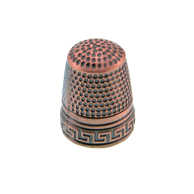 HKM-329619 Three-Color Pure Copper Thimble Cap for Sewing and Needlework Accessories