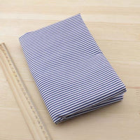 HKM-329683 Navy Blue 100% Cotton Fabric - Versatile Lightweight Material for Clothing and DIY Projects