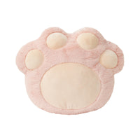 HKM-329747 Plush Cartoon Cat Claw Pillow Waist Cushion for Living Room - Pink & Grey