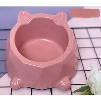 HKM-329811 Bamboo Fiber Cat Tray with Anti-Slip Rubber Sole for Cervical Spine Protection