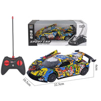 HKM-330195 1/18 Scale Mini Remote Control Sport Car, Indoor-Outdoor Racing Vehicle for Ages 5 and Up