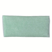 HKM-330195 Exfoliating Bath Towel with Cleaning Brush for Effective Back Scrubbing