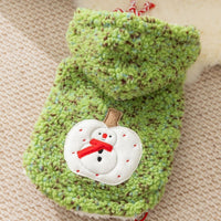 HKM-330259 Korean Style Cute Cartoon Bear Hoodie for Small to Medium Dogs