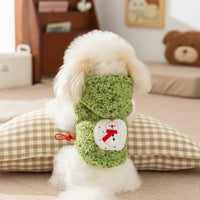 HKM-330259 Korean Style Cute Cartoon Bear Hoodie for Small to Medium Dogs