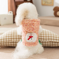 HKM-330259 Korean Style Cute Cartoon Bear Hoodie for Small to Medium Dogs
