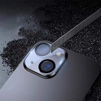 HKM-330323 3D Radian Lens Protection Film for iPhone 11, 12, 13, 14 - Tempered Glass, HD, Anti-Fingerprint, Explosion-Proof