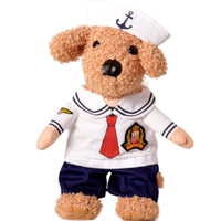 HKM-330451 Sailor Style Fashionable Minimalist Pet Clothing for Cats and Dogs
