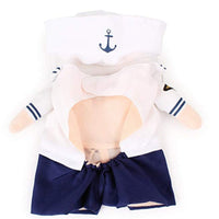 HKM-330451 Sailor Style Fashionable Minimalist Pet Clothing for Cats and Dogs