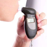 HKM-330515 Mini Portable Breath Alcohol Tester with LCD Display and Keychain Design