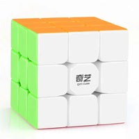 HKM-330515 Qiyi Warrior W 3x3 Speed Cube - Stickerless Magic Cube for Easy Turning & Durability, Ideal for Kids and Adults