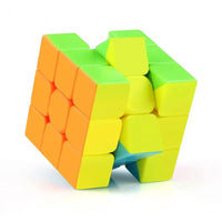 HKM-330515 Qiyi Warrior W 3x3 Speed Cube - Stickerless Magic Cube for Easy Turning & Durability, Ideal for Kids and Adults