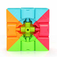 HKM-330515 Qiyi Warrior W 3x3 Speed Cube - Stickerless Magic Cube for Easy Turning & Durability, Ideal for Kids and Adults