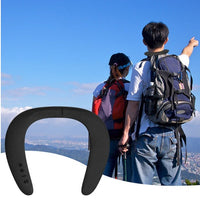 HKM-330643 Neck-Mounted U-Shaped Bluetooth Speaker for Running – Wireless Portable Waterproof Audio with 5-8 Hour Battery Life