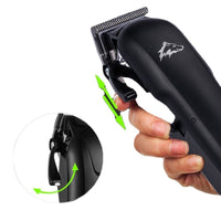 HKM-330707 Electric Pet Clipper with Full Grooming Toolkit and Precision Steel Blades