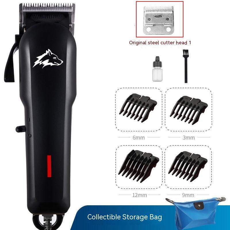 HKM-330707 Electric Pet Clipper with Full Grooming Toolkit and Precision Steel Blades