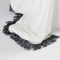 HKM-330771 Heart-Shaped Moon Double-Sided Flannel Blanket - Soft Polyester Fiber for All Seasons, Multiple Sizes Available