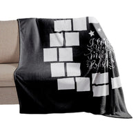 HKM-330771 Heart-Shaped Moon Double-Sided Flannel Blanket - Soft Polyester Fiber for All Seasons, Multiple Sizes Available