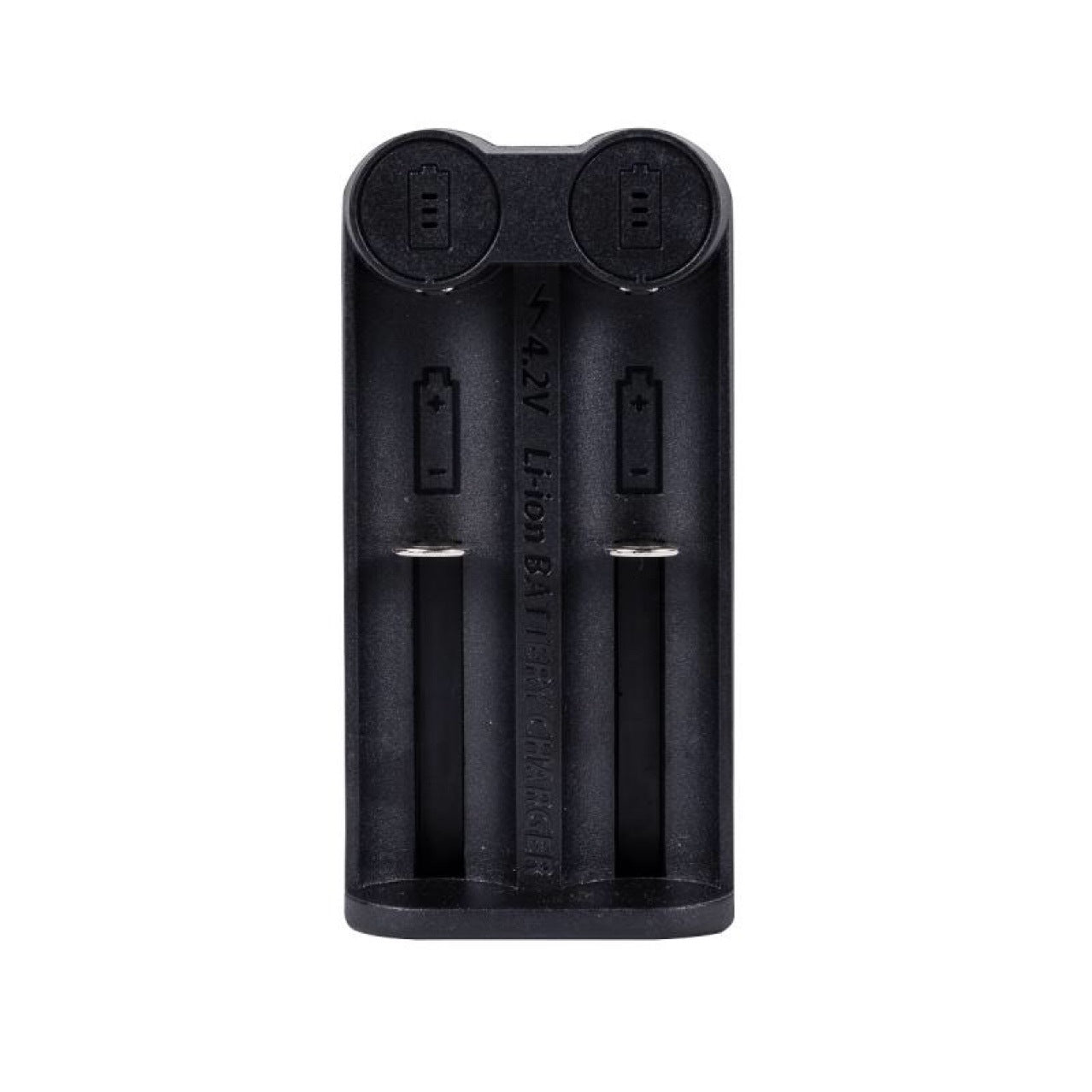 HKM-330963 Smart Dual-Slot Lithium Battery Charger for 21700, 26650, 18650, 16340, 18500, and 32650 Batteries
