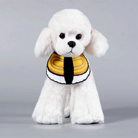 HKM-331091 Casual Cartoon Pet Bib in Machine Cotton with Embroidery