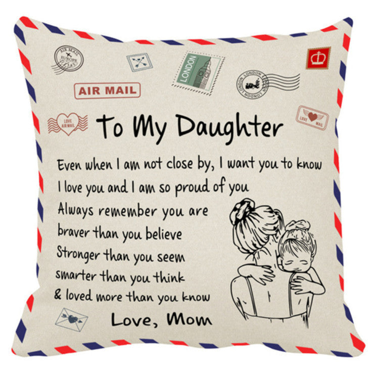 HKM-331475 Peach Skin and Short Plush Cartoon/Anime Pillowcases for Sofa - 40x40cm & 45x45cm Options Available