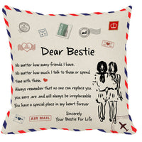 HKM-331475 Peach Skin and Short Plush Cartoon/Anime Pillowcases for Sofa - 40x40cm & 45x45cm Options Available
