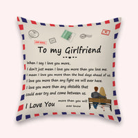 HKM-331475 Peach Skin and Short Plush Cartoon/Anime Pillowcases for Sofa - 40x40cm & 45x45cm Options Available