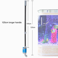 HKM-331603 Electric Aquarium Water Changer with Suction and Debris Removal, 20W Pump, 3m Lift, 5m Power Cord