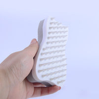 HKM-331859 Pet Hair Removal Brush for Cats and Dogs - Silicone and Sponge Comb for Easy Fur Cleaning