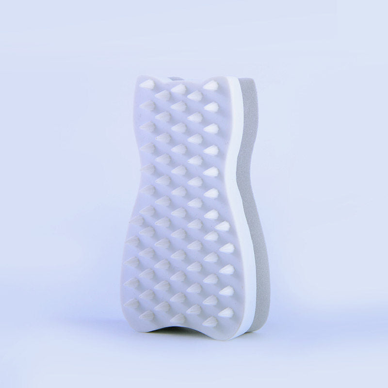 HKM-331859 Pet Hair Removal Brush for Cats and Dogs - Silicone and Sponge Comb for Easy Fur Cleaning
