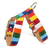 HKM-331923 Canvas Pet Collar, Hand-Holding Rope, and Chest Strap Set for Dogs and Cats