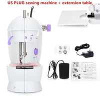 HKM-331923 Compact Electric Sewing Machine for Household Use, Double Needle, Easy to Operate with Quilting Function and Accessories
