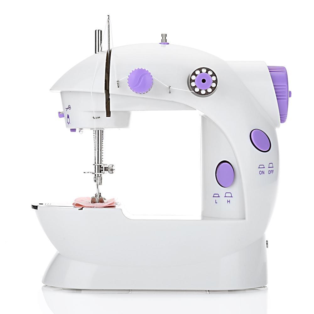 HKM-331923 Compact Electric Sewing Machine for Household Use, Double Needle, Easy to Operate with Quilting Function and Accessories