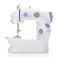 HKM-331923 Compact Electric Sewing Machine for Household Use, Double Needle, Easy to Operate with Quilting Function and Accessories