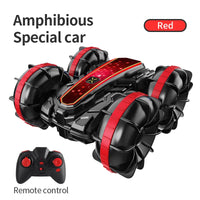 HKM-331923 Double-Sided Remote Control Amphibious Stunt Car with 360° Rotation - Ready-to-Go, Indoor-Outdoor Use