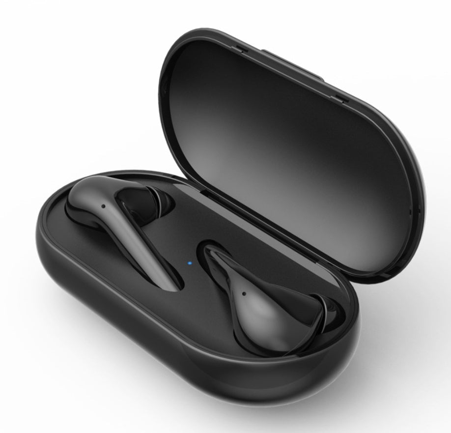 HKM-331987 Wireless Touch Stereo Headset with Bluetooth 5.0 Technology - Black and White Options